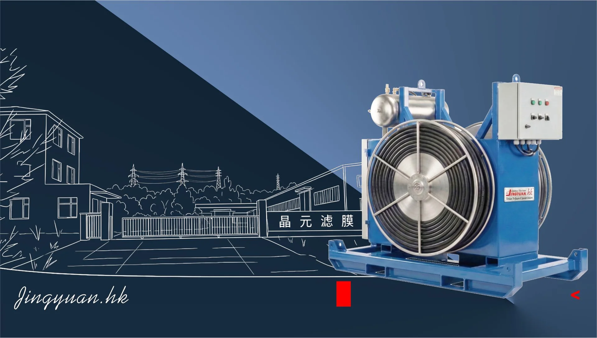 نظام تغيير زيت علبة تروس توربين الرياح JY-F35 — معدّات ترشيح صناعي من جينغيوان